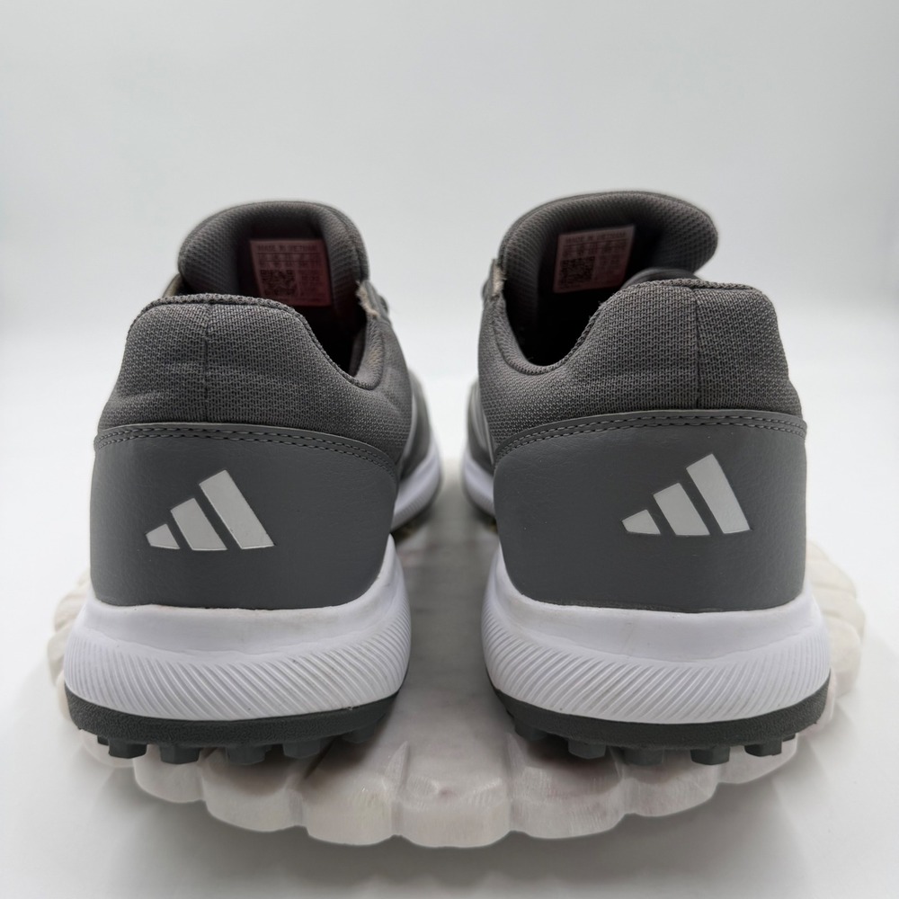 Adidas Tech Response 2.0 Mens Golf Shoes Grey White Spiked GV6889 Size 10.5 - Picture 6 of 11